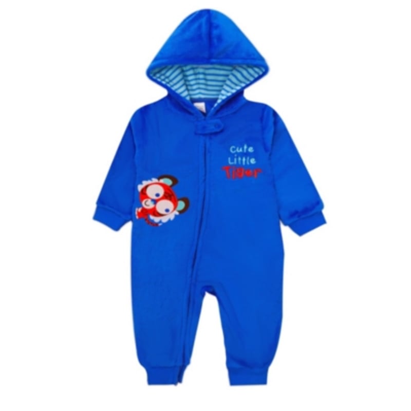 TEDMIMAK - Enterito Bebe Niño Pijama Tedmimak Plush Azul