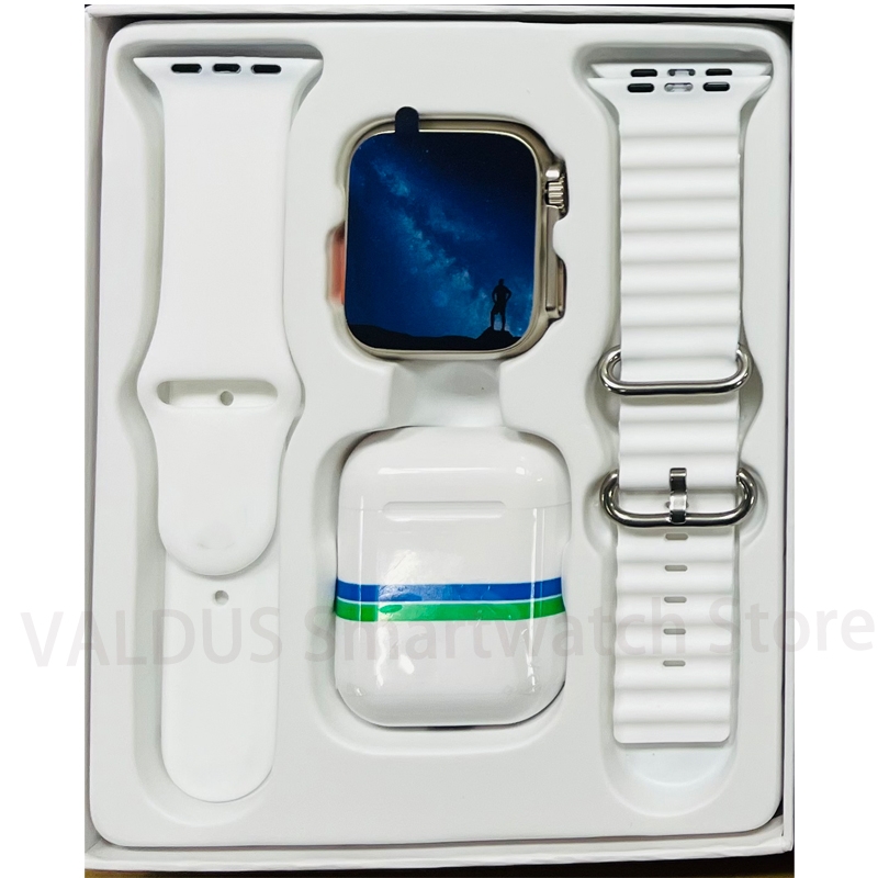 GENERAC - SmartWatch y Audífonos Bluetooth I8 Ultra