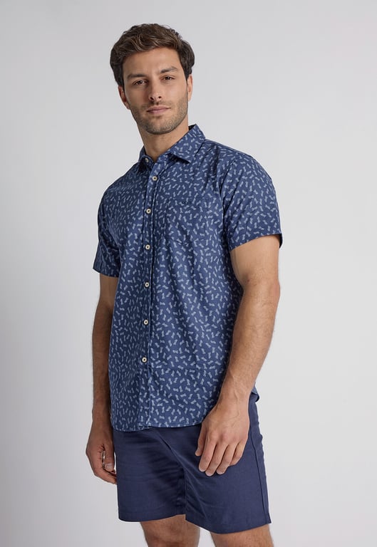 Camisa piñas hombre hotsell