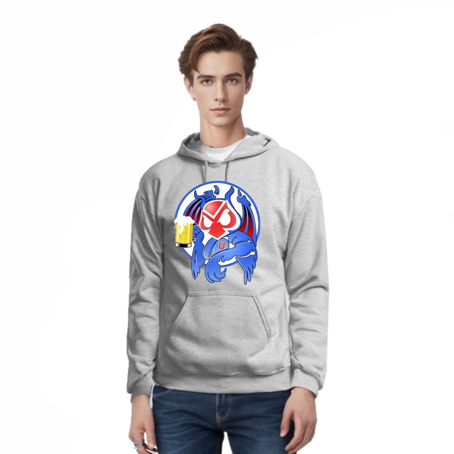 A Poleron U de Chile Modelo Canguro falabella