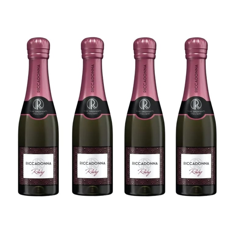 RICCADONNA Espumante Riccadonna Ruby 200ml 4 unid | falabella.com