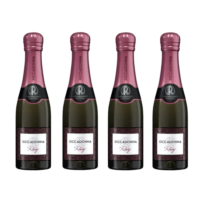 RICCADONNA Espumante Riccadonna Ruby 200ml 4 unid | falabella.com