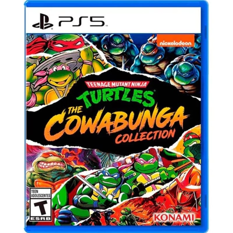 KONAMI - Teenage Mutant Ninja Turtles The Cowabunga Collection - Ps5 -Megagames