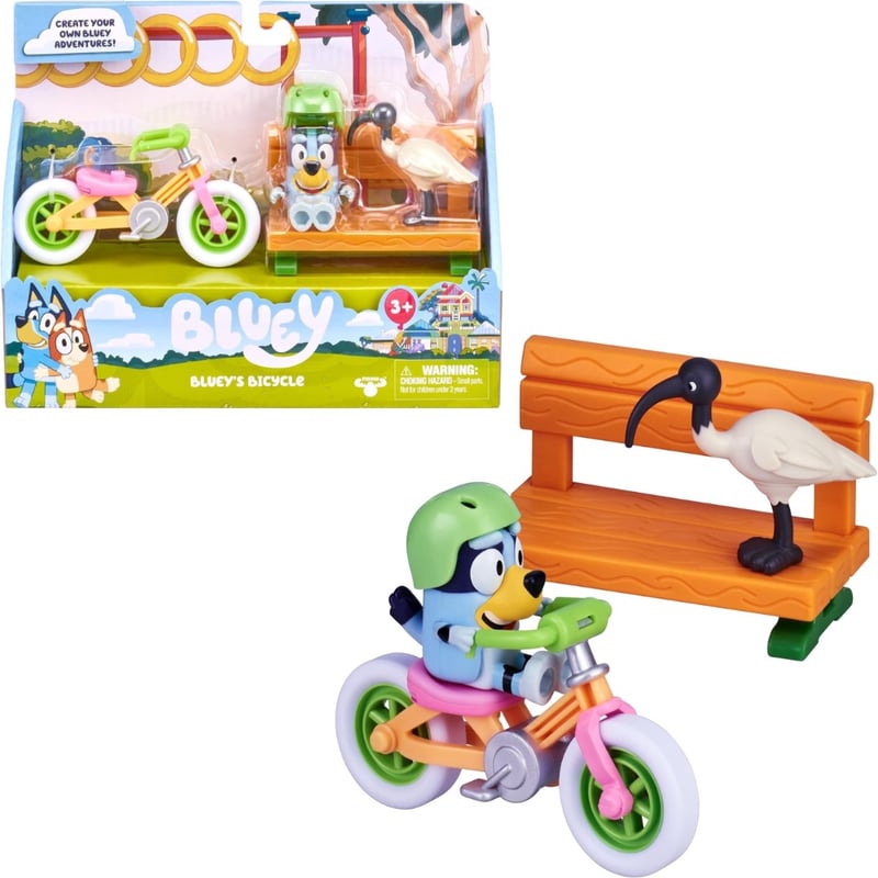 BLUEY Bluey Figura Mas Vehículo Bluey Bike | falabella.com
