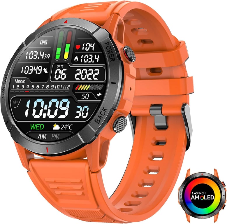 Reloj Inteligente Deportivo Smartwatch G Wear NX10 Orange