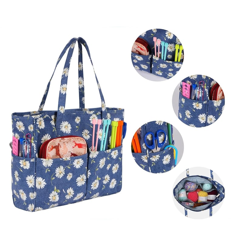 Bolso tejido a palillos sale