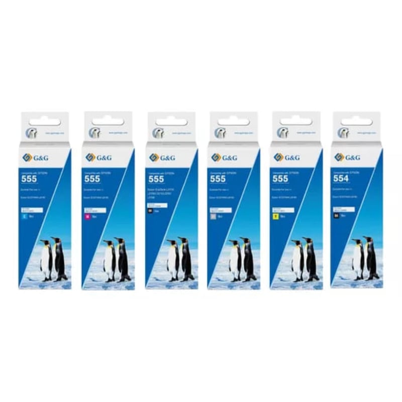 Tinta G&G T555 T554 Pigmentada 70 ml Pack 1 Unidad | Sodimac - Falabella