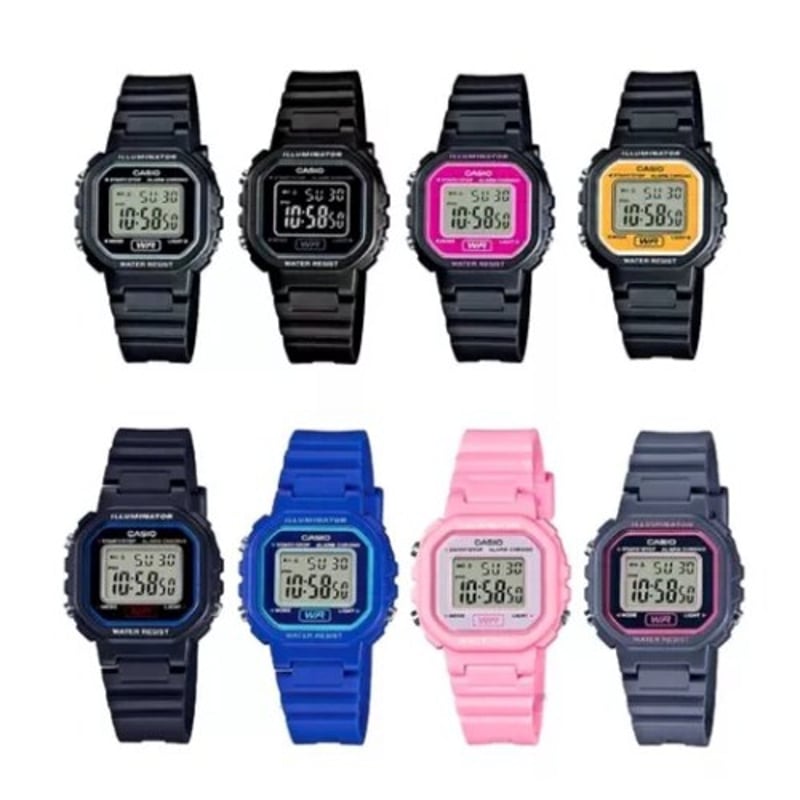 GENERICO Reloj Casio Mujer Original Modelo La 20wh Colores Surtidos SG103158 falabella