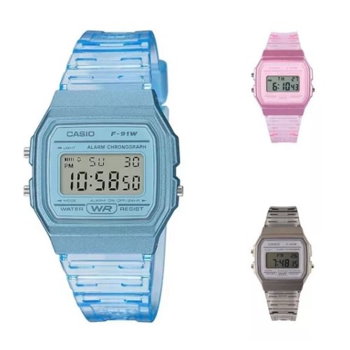 Reloj casio f91w fashion colores