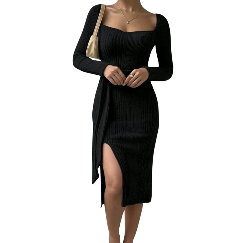 Vestido Largo Vestido Para Bautizo Invitada Verano Vestido Azul