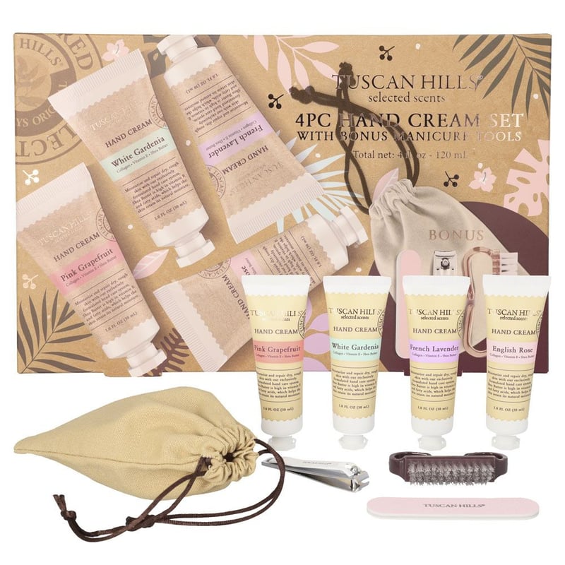 BODY LUXURIES - Body Luxuries · Set De Manicure Tuscan Hills  Cremas Para Manos Distintos Aromas._