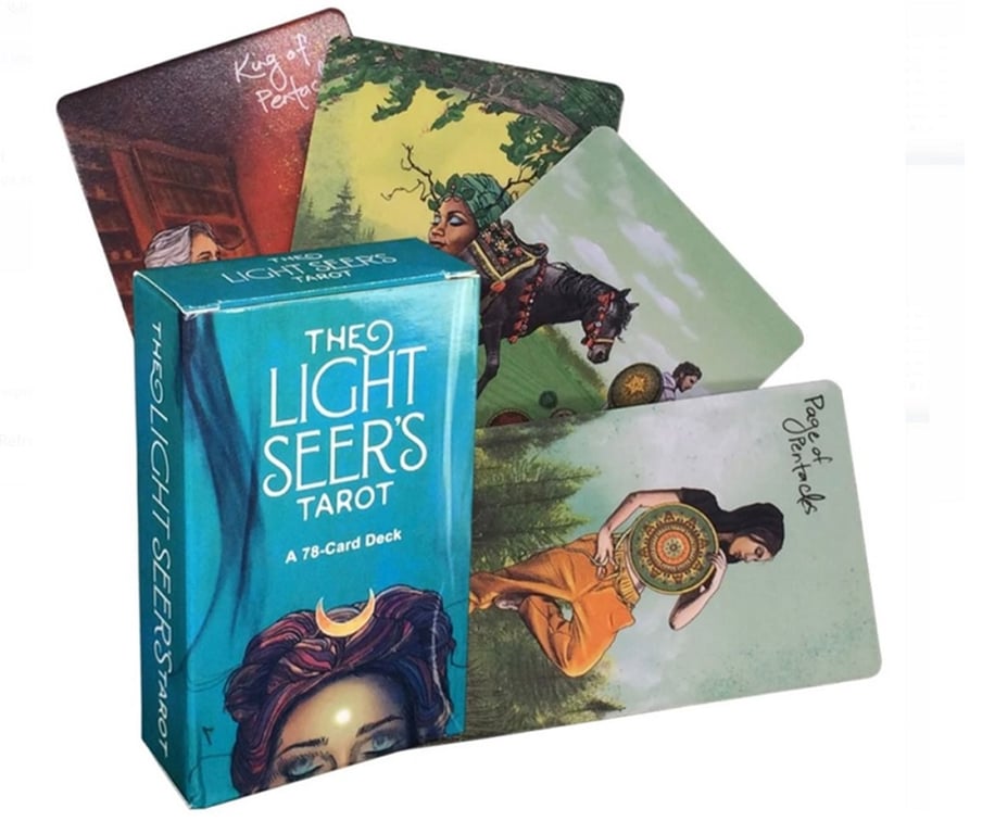GENERICO THE LIGHT SEER'S TAROT DE 78 CARTAS VIDENTE DE LUZ | falabella.com