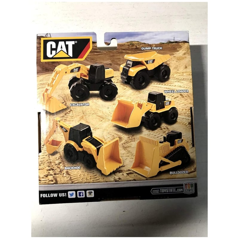 Juguete Set 5 Maquinas De Construccion CAT Infantil Sodimac Chile