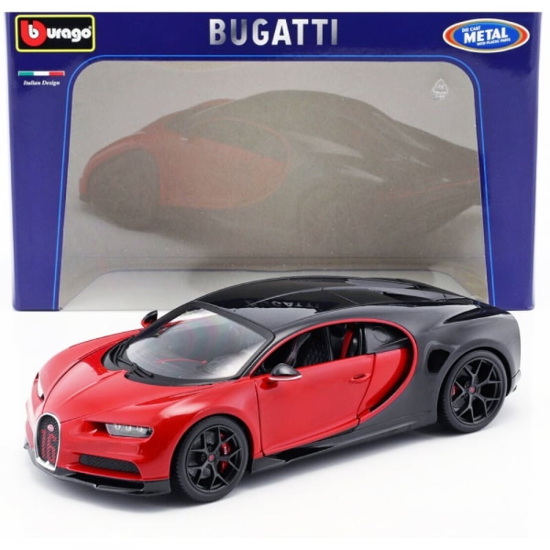 Bburago 1:18 Bugatti Chiron Sport 16 rouge / noir 18-11044 modèle