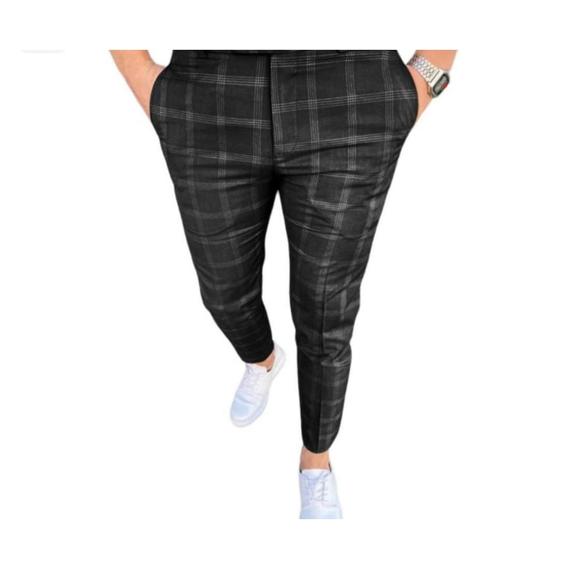 Pantalones de cuadros para hombres hotsell