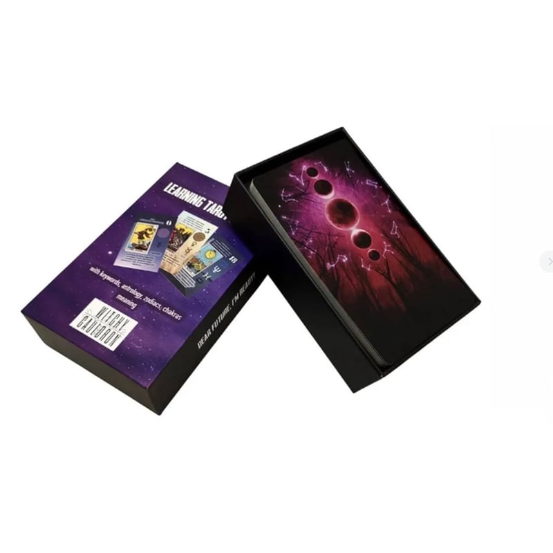 Conecta Con Tu Intuición: Mazo De Tarot De 78 Cartas Para Principiantes – Exploración Espiritual Portátil Mazo Oraculo Adivinación