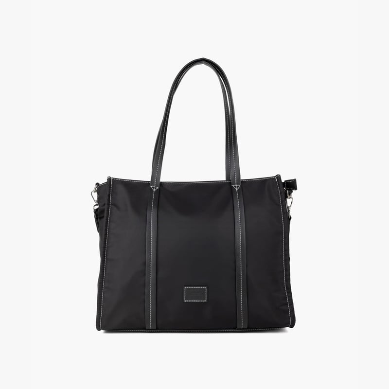 LOUNGE Cartera De Hombro Mujer Nylon Negro falabella