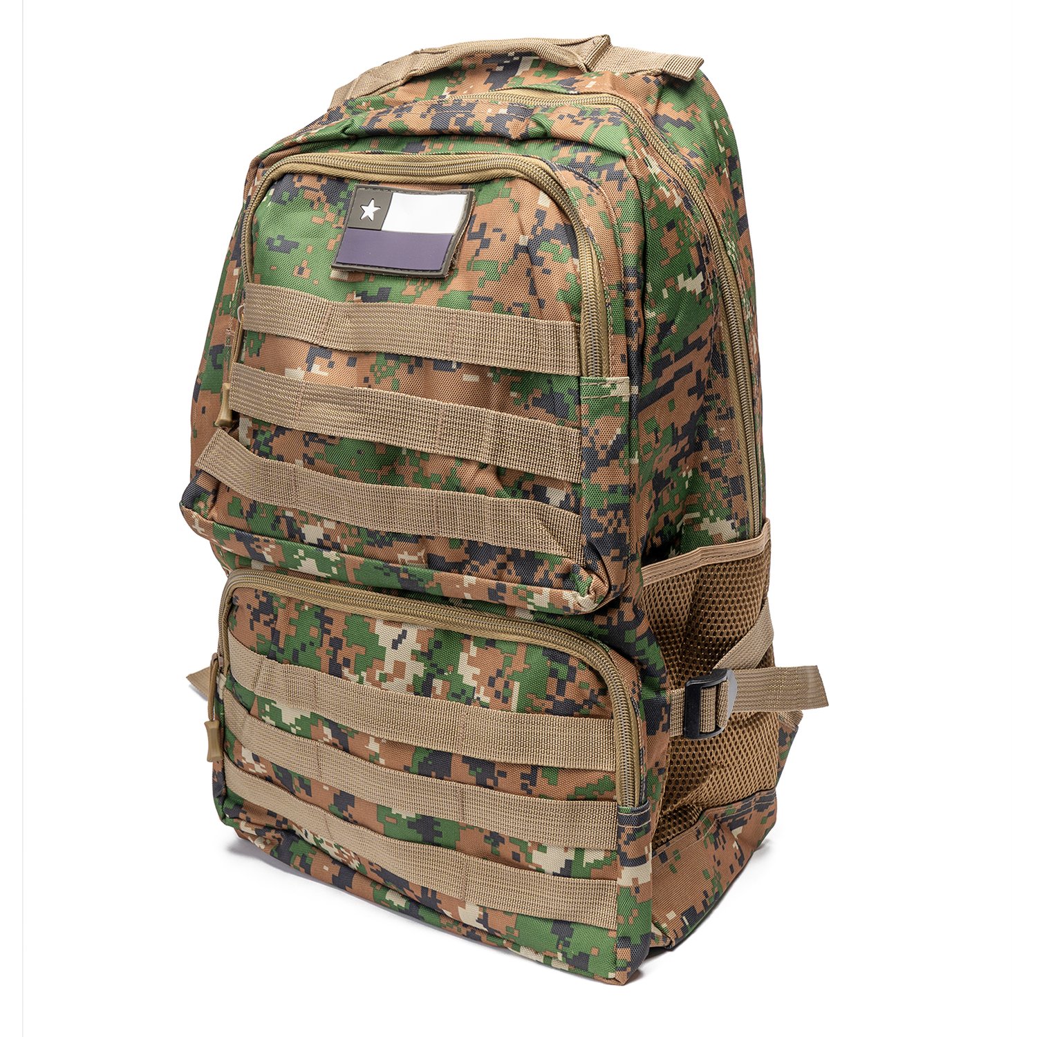 CHINITOWN Mochila Tactica Verde Militar Chinitown falabella
