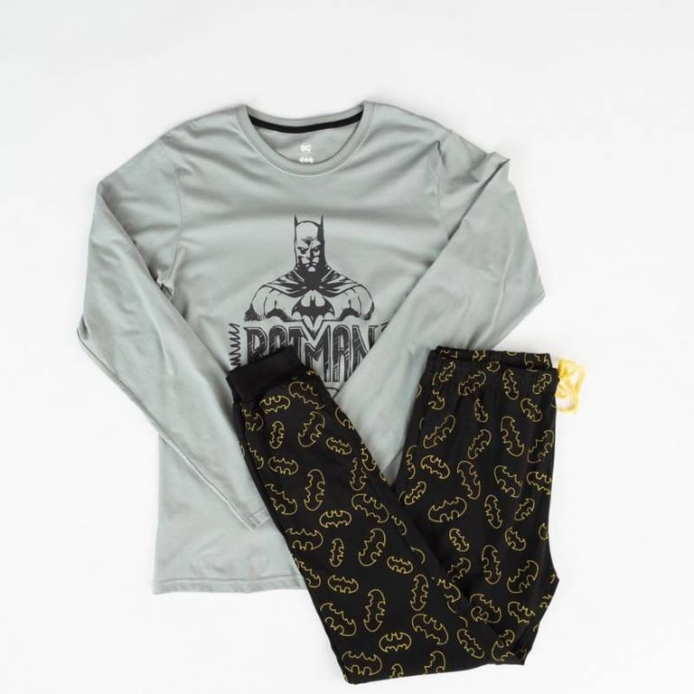 Pijama de batman hombre hotsell