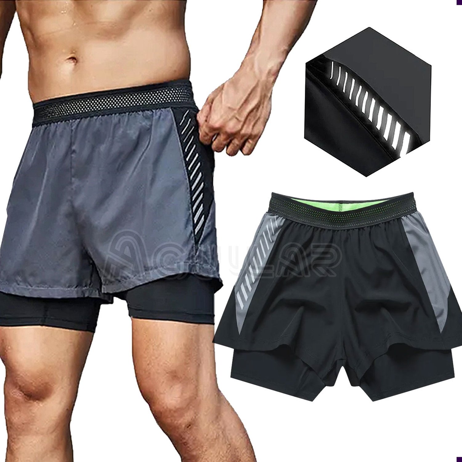 GENERICO Shorts Hombre Deportivos Ejercicio Correr Gym Banador falabella