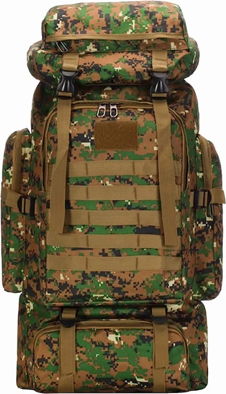 Mochila Tactica 45l Militar LHI Mochila Táctica Militar Para Hombres Y Mujeres, 45L, 3 Mochila 45 Litros