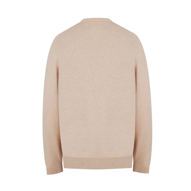 ROCKFORD Sweater Cashmere Hombre Cash But Cafe ROCKFORD falabella