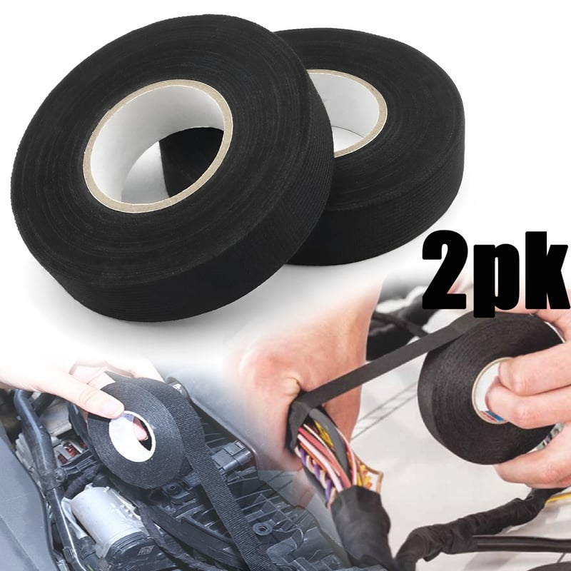 EDWINAYY 2pk Cinta Adhesiva Aislante Para Cables Automotriz 15 M ...