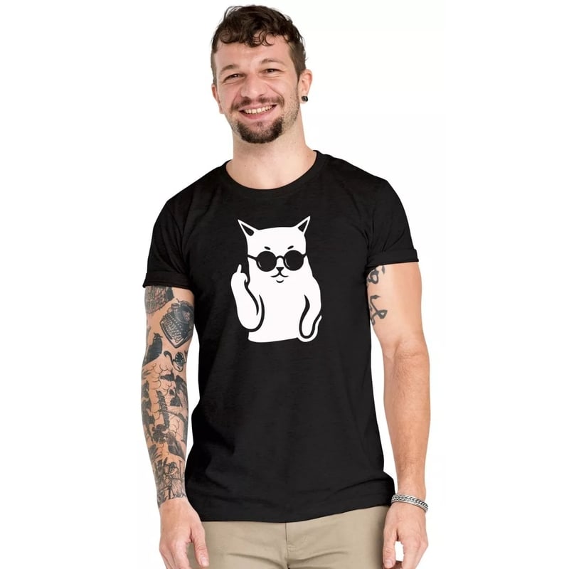 Gato con polera shop