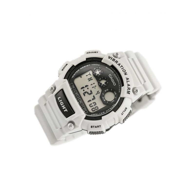 Montre Casio W-735H-8A Pour Homme - Alarme Vibrante, Super Illuminate, Neuve étiquetée