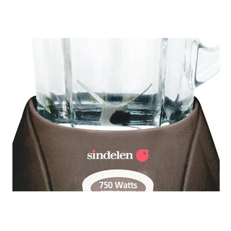 SINDELEN Licuadora Jugura Jarra Vidrio Sindelen 18lt 750w Acero falabella