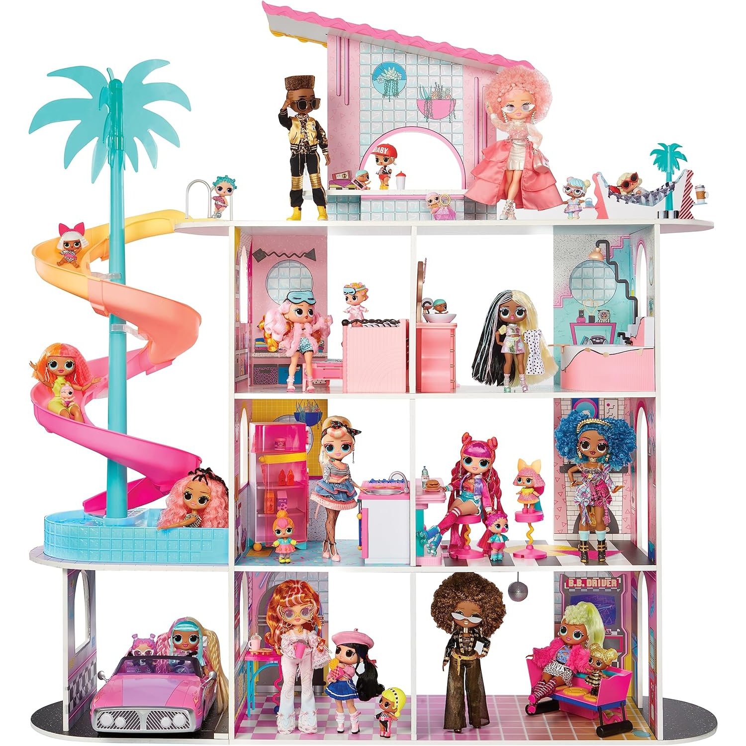 LOL SURPRISE Lol Surprise Playset Casa Omg House falabella