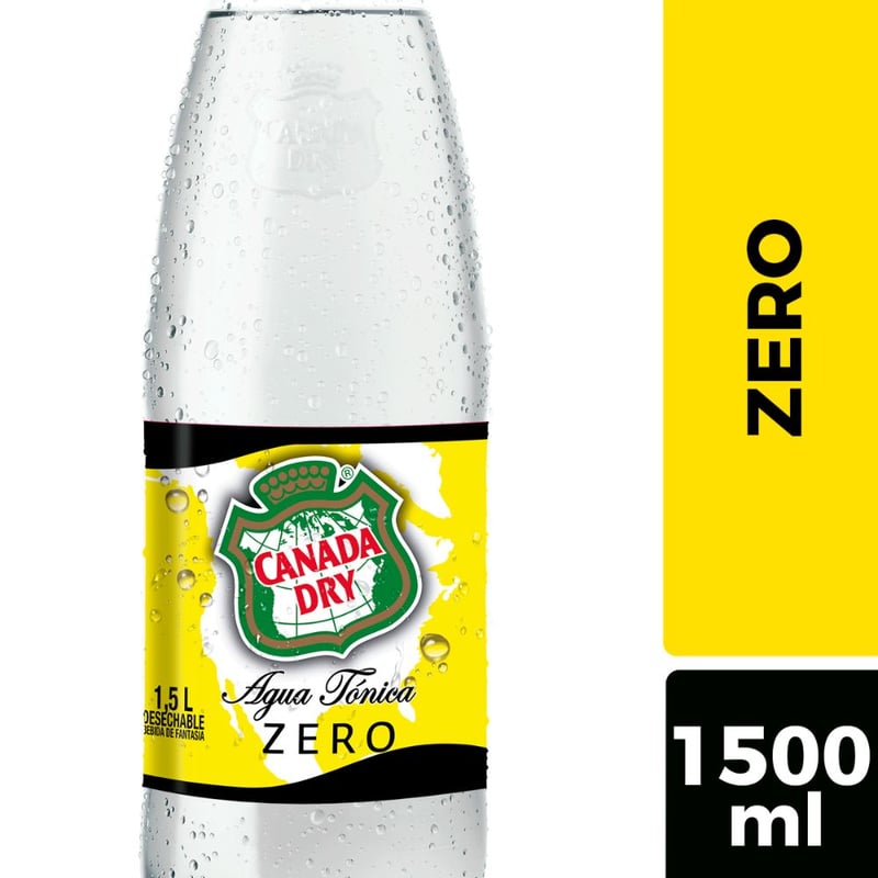 CANADA DRY - Bebida Canada Dry Tónica Zero  1500cc