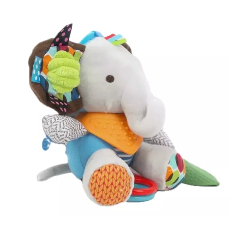 GENERICO Juguete Sensorial Sonajero Con Mordedor Peluche Para Bebe falabella