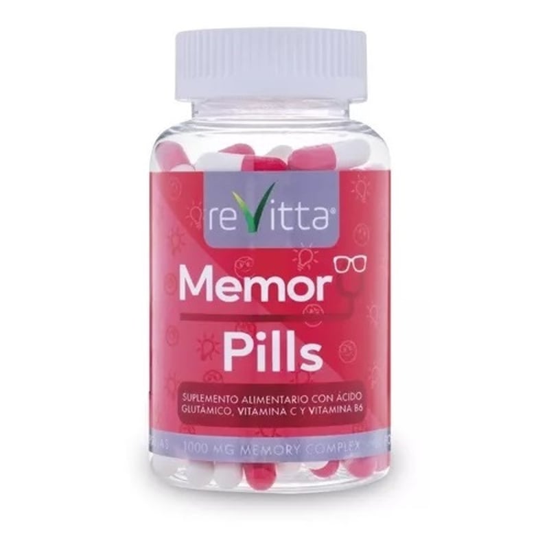REVITTA WELLNESS Memory Pills 120 Capsulas 1 Frasco Revitta. Memoria ...