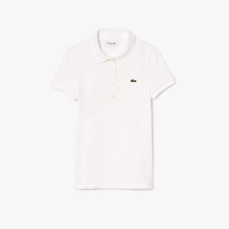 LACOSTE Polera Lacoste DF3443 Mujer Blanco LACOSTE falabella