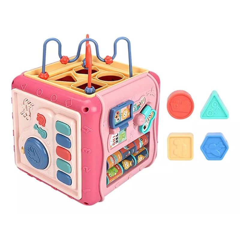 GENERICO Juguete Interactivo De Habilidad Didactico Cubo Sensorial falabella