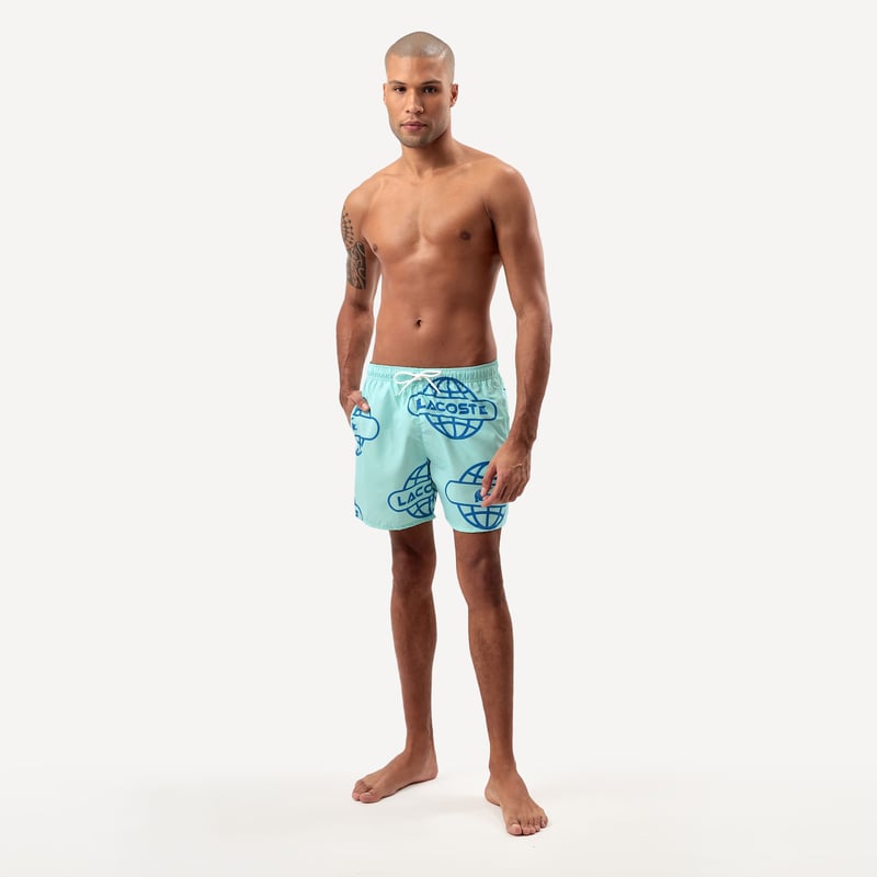 LACOSTE Traje de Bano Lacoste MH4586 Hombre Celeste LACOSTE falabella
