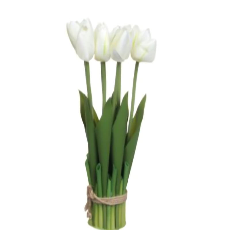 OEM - flores artificiales de tulipán de tallo largo 31x 69cm