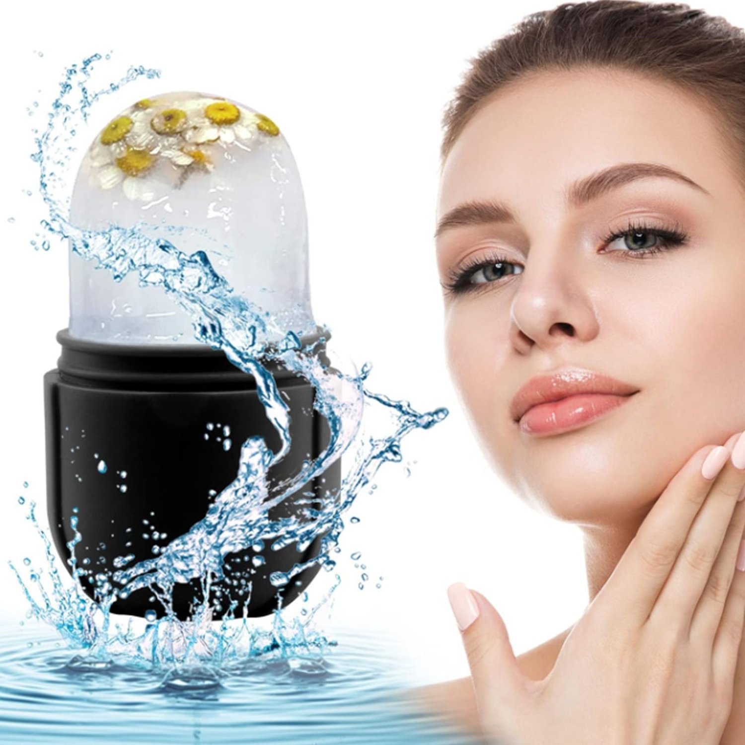 Rodillo facial de hielo hotsell