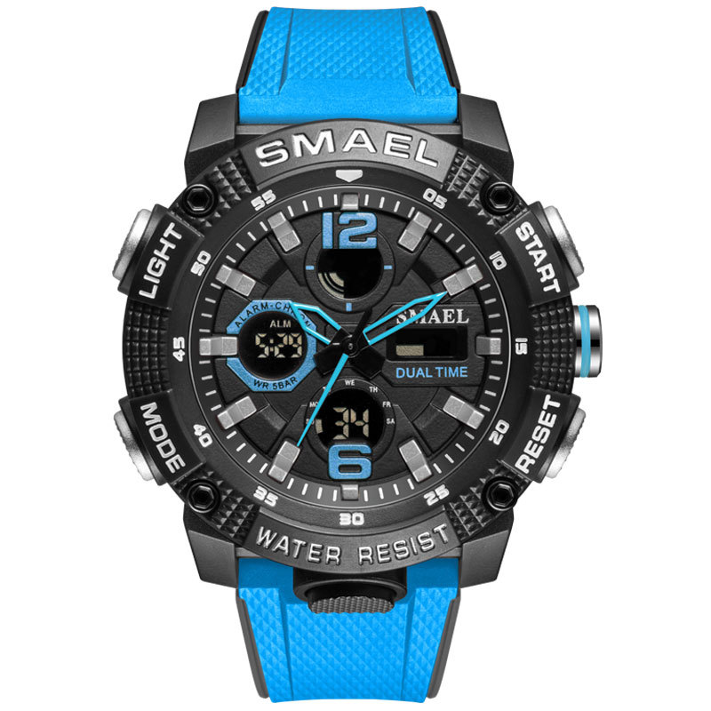 BLWOENS - Reloj multifuncional para hombres - Azul
