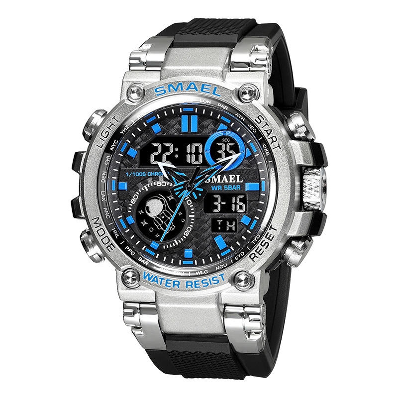 Reloj multifuncional para hombres Blanco BLWOENS Linio Chile