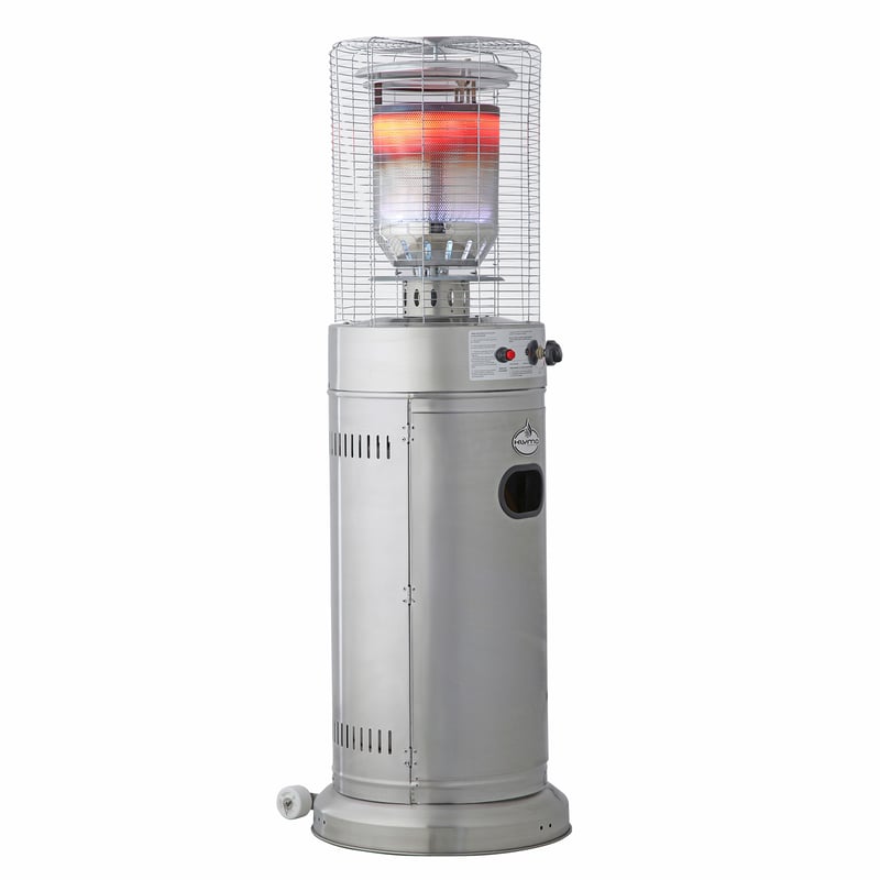 KLYMA - Estufa a Gas Exterior Terraza CILDRO LW Inox 1,35 metros