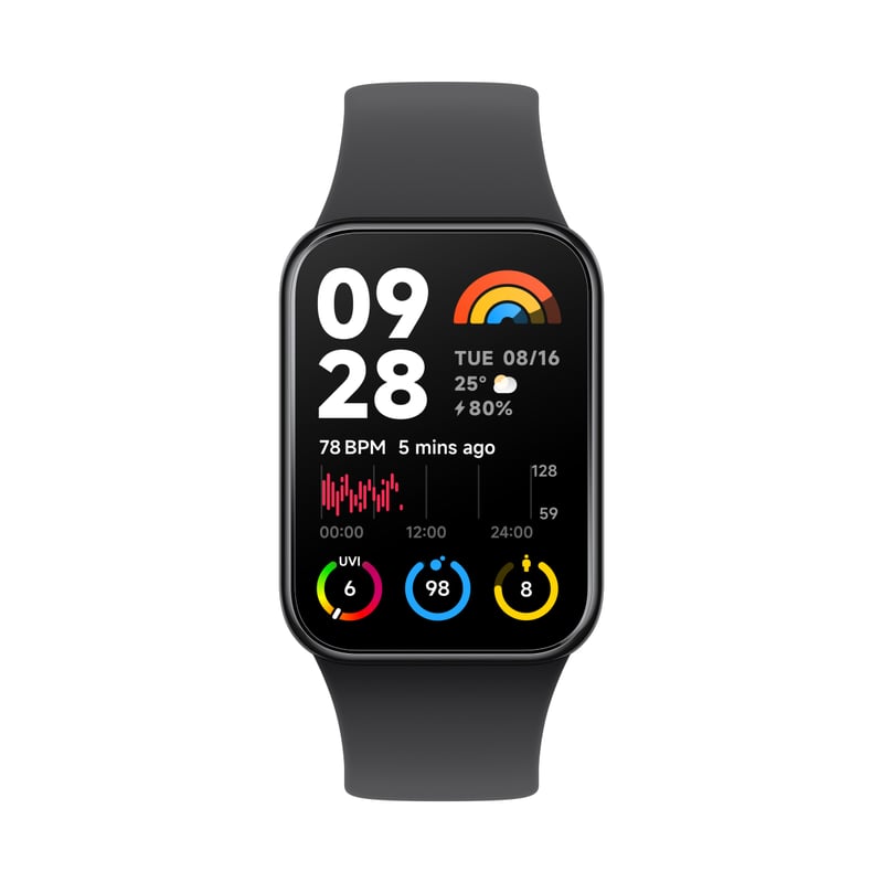 Xiaomi Smart Band 8 : jeux mobiles, capteur de course, entraînement de
