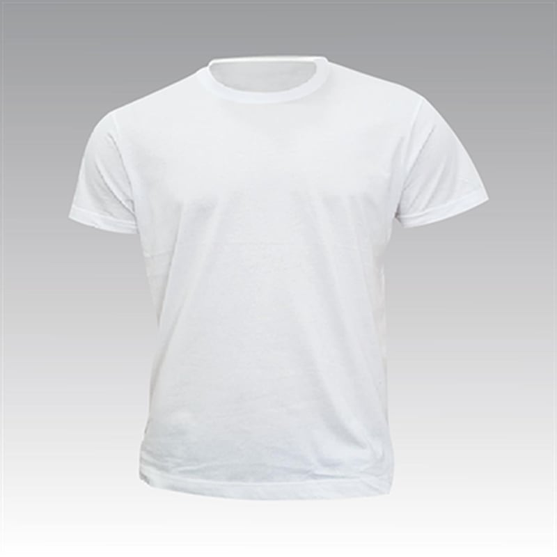Polera Tacto Algodon Para Sublimar manga corta