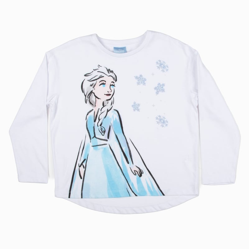 Polera niña manga larga best sale