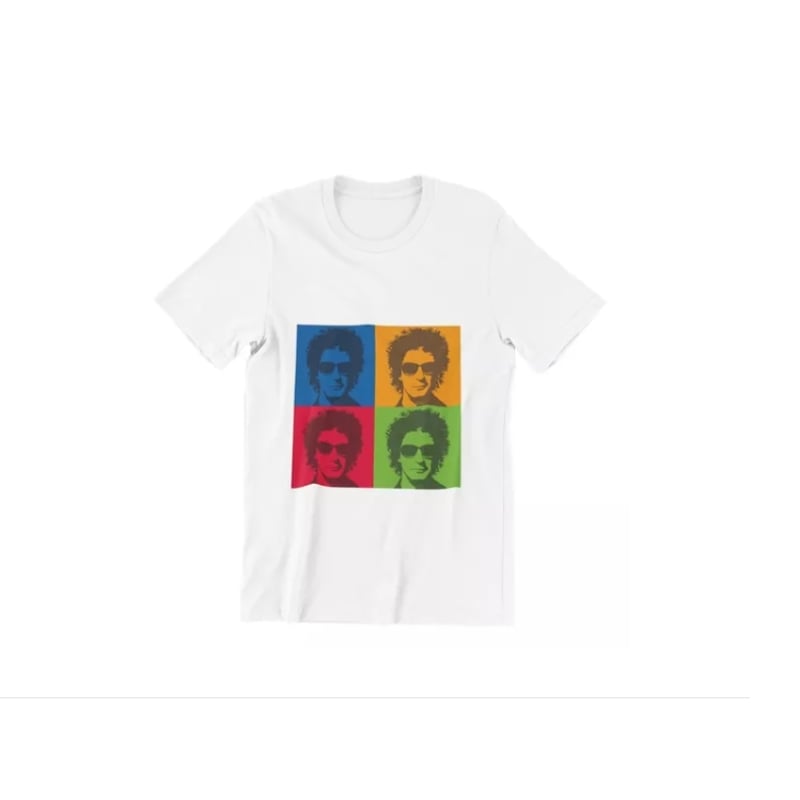 GENERICO - Polera Unisex Gustavo Cerati Musica Arte Estampado Algodon
