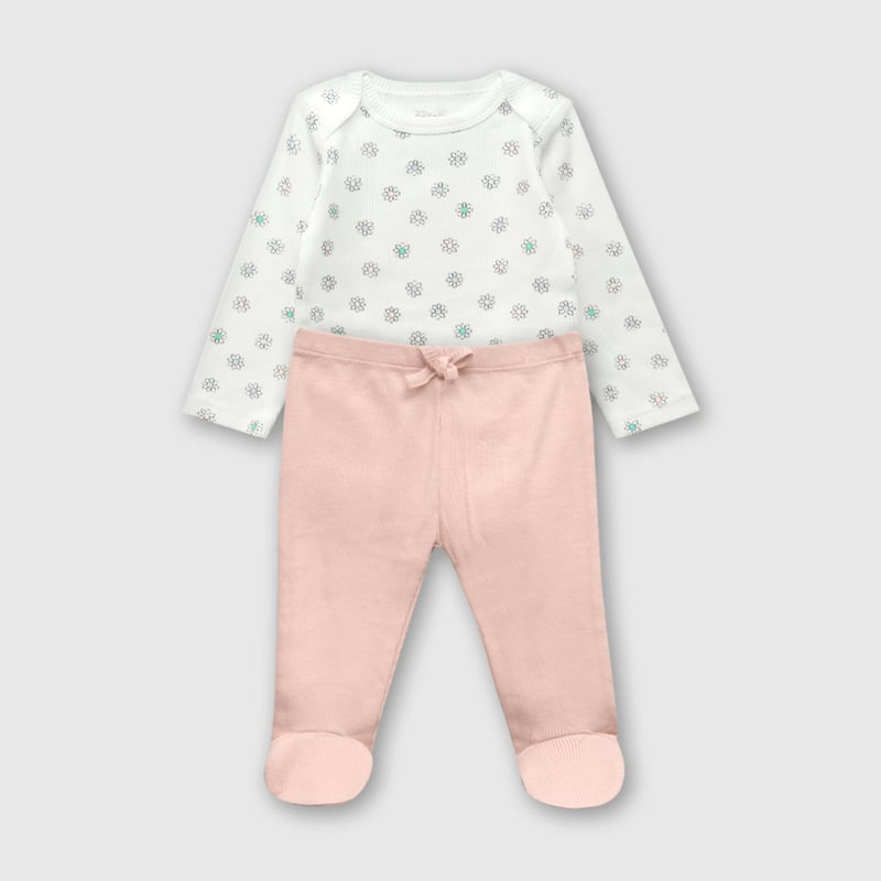 COLLOKY Conjunto Body Pantalon Nina Blanco 49646 Colloky falabella