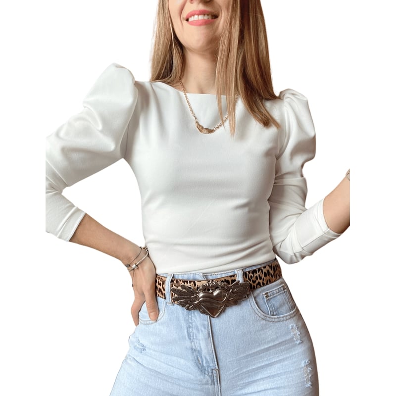 Polera manga princesa tienda Me Mato