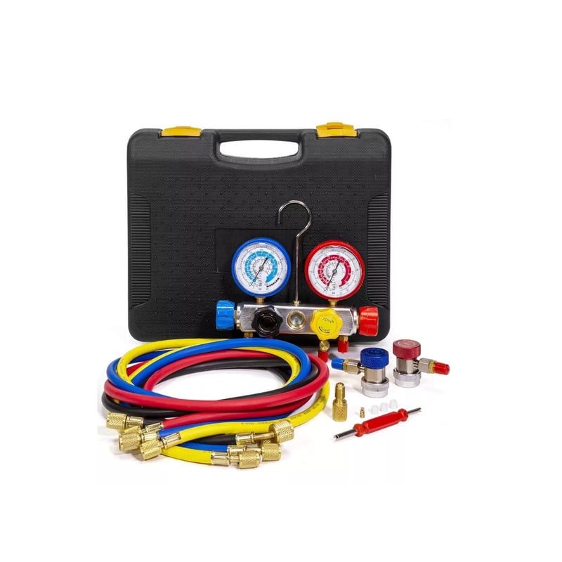 GENERICO Kit Manmetro Carga Aire Acondicionado Profesional | falabella.com