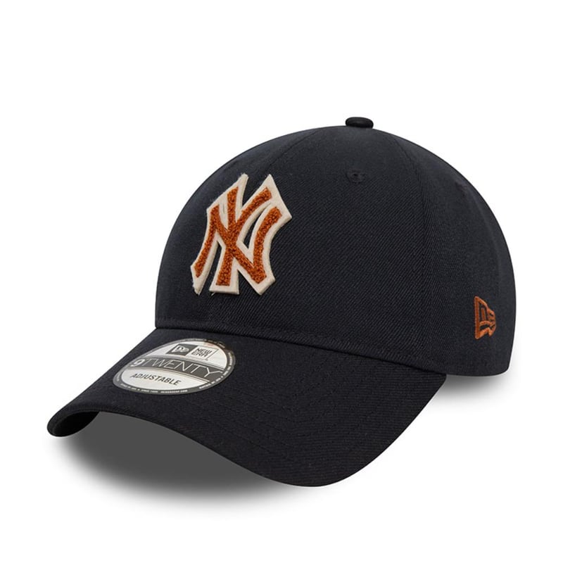 New Era - Berretto Donna Denim Floreale 9Twenty NY New York Yankees 60595384 Blu Denim Scuro